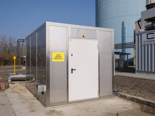 14. Stacja osuszania biogazu